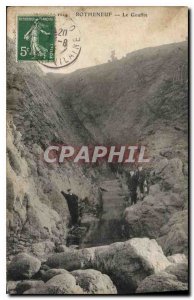 Postcard Old Rotheneuf Chasm