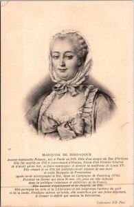 Women Marquise De Pompador Jeanne-Antoinette Poisson