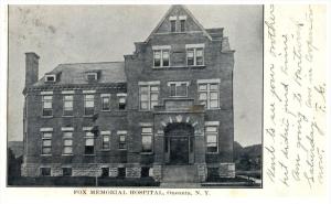 7241 NY Oneonta  Fox   Memorial Hospital