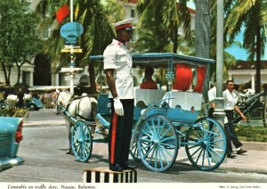Constable on Duty,Nassau,Bahamas