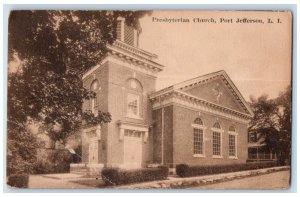 c1910's Presbyterian Church Port Jefferson Long Island New York NY Postcard 