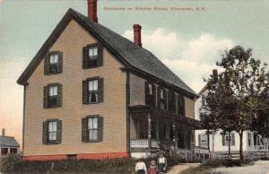 Allenstown New Hampshire residence on Webster Street antique pc Z12975