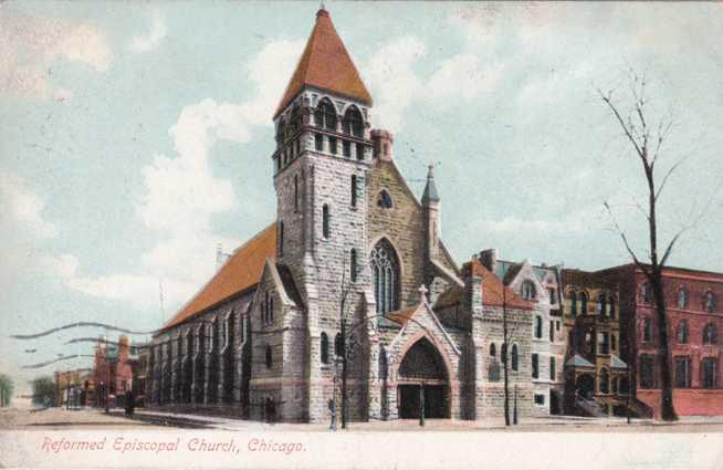 Reformed Episcopal Church - Chicago IL, Illinois - pm 1908 - DB