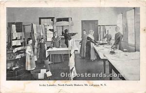 In the Laundry, North Family Shaker Mount Lebanon, NY, USA 1912 