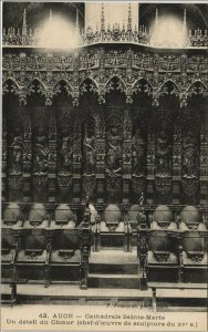 CPA auch cathedrale sainte-marie-a detail of the Choir (1169348)
							
							