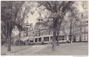 STOCKBRIDGE, Massachusetts; Heaton Hall, PU-1942