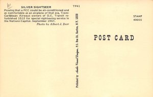 Buses/Bus Stations Post Card Silver Sightseer Unused