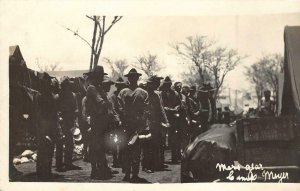 RPPC Camp Meyer, Guantánamo Bay, Cuba Military c1910s Vintage Photo Postcard