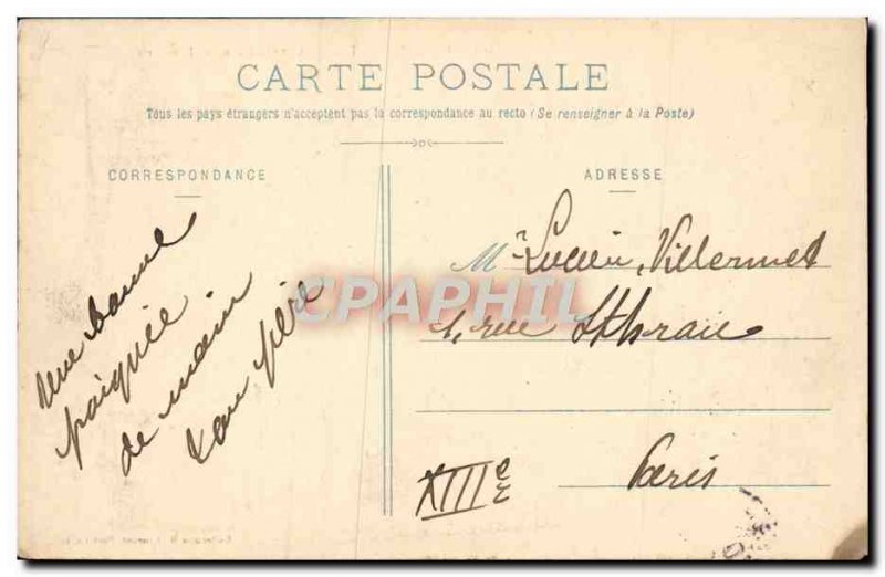 Old Postcard Vannes La Tour du Connetable and the Remparts Children Folklore