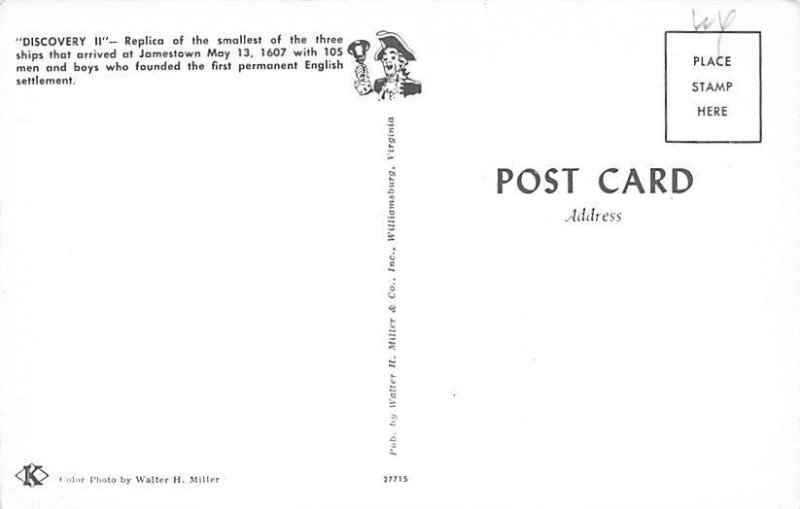 Discovery II Sail Boat Ship 