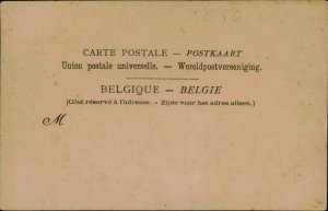 B576 Belgium Durbuy panorama 1900s