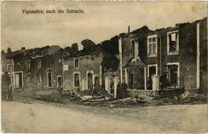 CPA Vigneulles-les-Hattonchatel - Nach der Schlacht - Rue - Ruines (1036914)