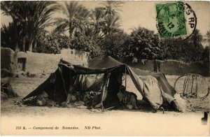 CPA AK TUNISIE 153A. ND Phot - Campement de Nomades (73408)