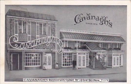 New York City Cavanagh's Restaurant