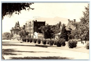 Cascade Avenue Colorado Springs CO Alta Vista Antlers Hotels RPPC Photo Postcard