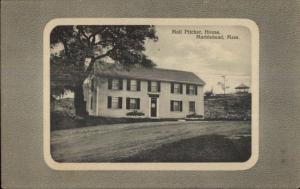 Marblehead MA Moll Pitcher House Gray Border Series c1910 Postcard