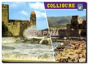 Modern Postcard La Cote Vermeille Collioure Pyrenees Orientales