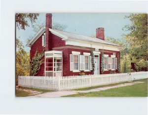 Postcard Birthplace Of Thomas A. Edison, Milan, Ohio