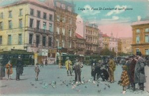 Belgium Liege Place St Lambert et les Pigeons  06.79