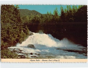 Postcard Alpine Falls, Stevens Pass, Washington