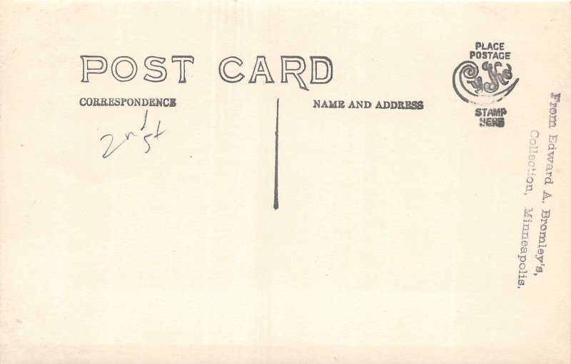 J28/ Minneapolis Minnesota RPPC Postcard c1910 2nd Street Homes 31
