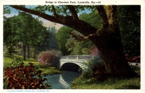 Louisville, Kentucky - The Bridge in beautiful Cherokee Park - c1920