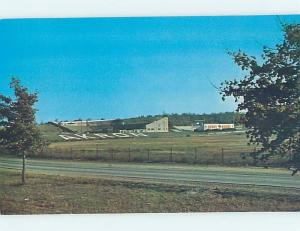 Unused Pre-1980 DERBY DOWNS SIGN IN DISTANCE Akron Ohio OH hn0616