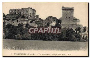 Postcard Old Phone Montmajour Bouches du General view of the Abbey South coast