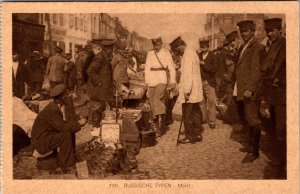 Mint Russia Vintage Judaica RPPC Picture Postcard Jewish Antique Sellers