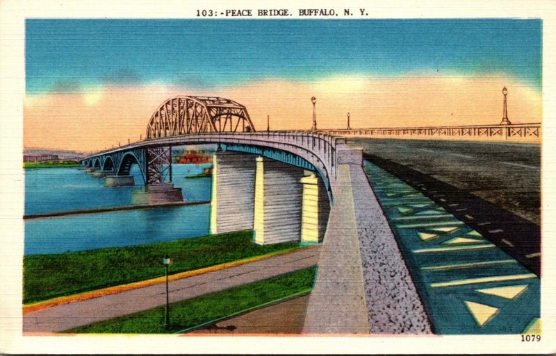 New York Buffalo Peace Bridge