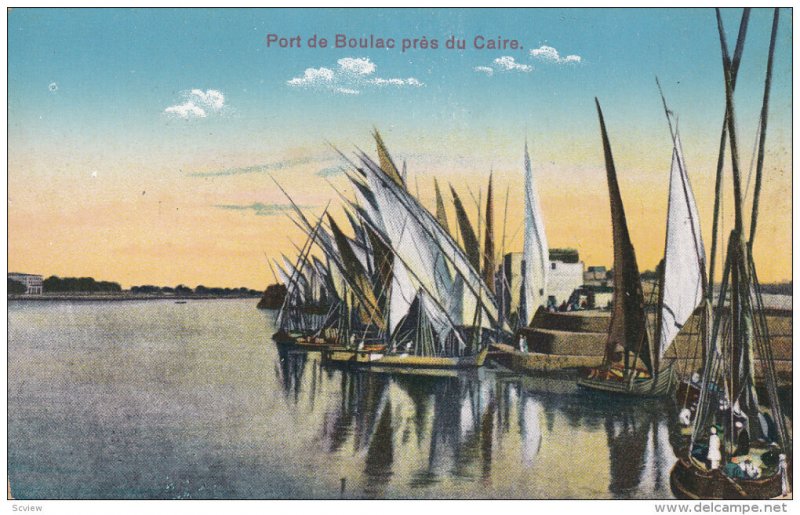 Port De Boulac, Sail Boats, CAIRO, Egypt, 00-10´s