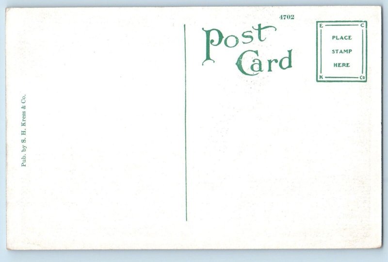 c1940 Montgomery Alabama AL Postcard Location First Capitol Confederacy