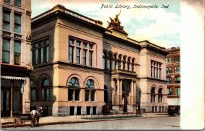 Postcard Public Library in Indianapolis, Indiana~131298