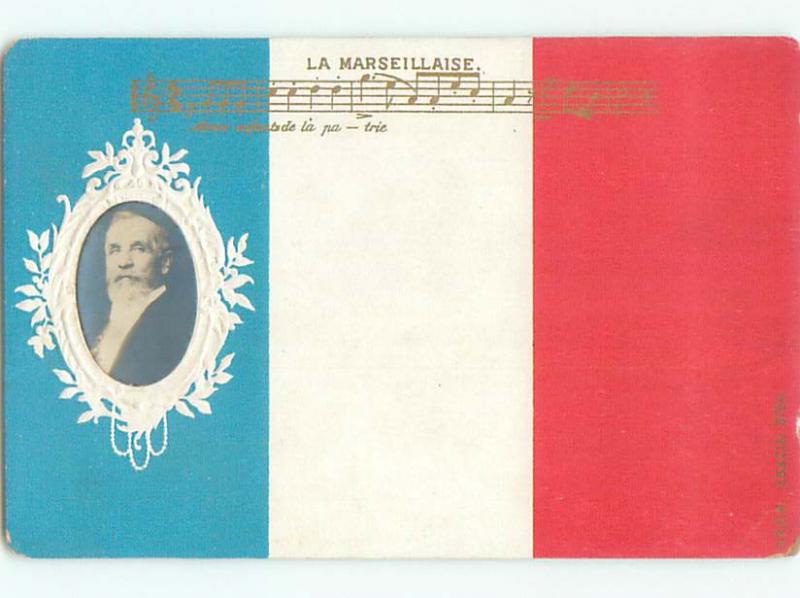 Pre1907 LA MARSEILLAISE - NATIONAL ANTHEM Composed At Strasbourg FRANCE Q1548