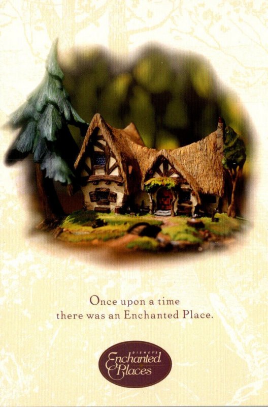 Walt Disney Collection Enchanted Places Seven Dwarf's Cottage