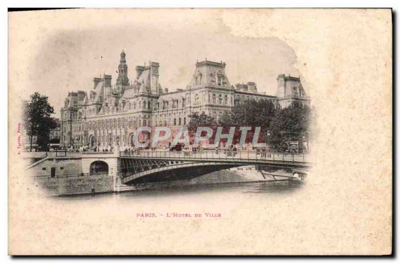 Old Postcard Paris L & # 39Hotel Town