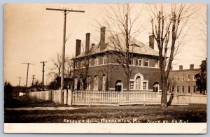K26/ Warrenton Missouri RPPC Postcard c1910 Kessler Hall 208