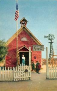 CA, California  KNOTT'S BERRY FARM~GHOST TOWN SCHOOL Teacher~Children  Postcard