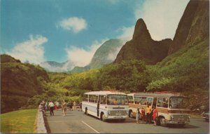 Postcard Maui's Iao Needle Volcanic Spire Hawaii