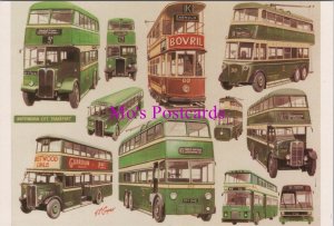Road Transport Postcard - Buses, Nottingham City Transport   RR20551