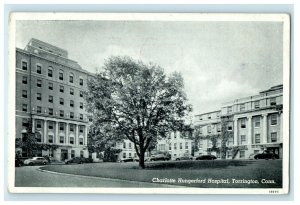1946 Charlotte Hungerford Hospital Torrington Connecticut CT Vintage Postcard 