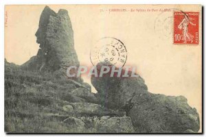 Old Postcard Carolles Sphinx Port du Lude