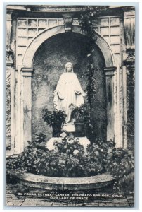 c1940's Our Lady off Grace El Pomar Retreat Center Colorado Springs CO Postcard 