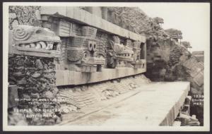 Temple of Quetzacoatl,Teotihuacan,Mexico Postcard