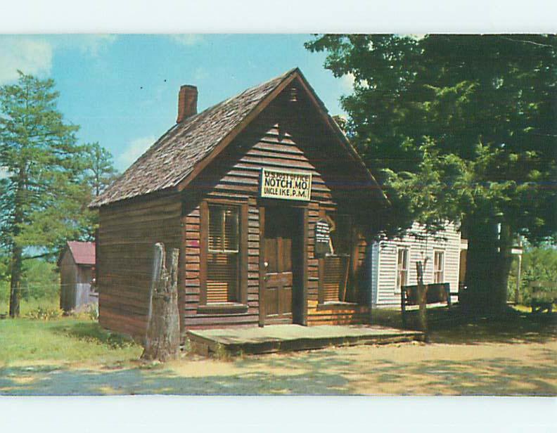 Unused Pre1980 POST OFFICE SCENE Notch Missouri MO hs091212 United