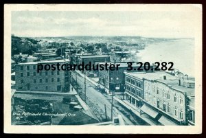 h3188 - CHICOUTIMI Quebec Postcard 1932 Birds Eye View