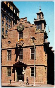 The Old State House at Washington & State Streets, Boston, Massachusetts 