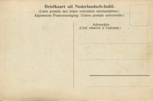 indonesia, CELEBES, Queen Tanette Bone receives Dutch Decoration (1905) Postcard 