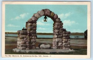 St. Andrews by the Sea~ The War Memorial New Brunswick CANADA Postcard