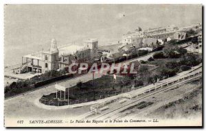 Sainte Adresse - The Palace of Regattas and the Palace of Trade Old Postcard